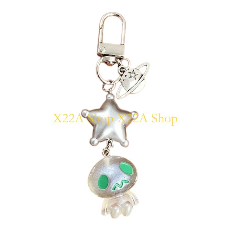 Phone Accessories Unique - Einzigartige, entzückende Mini-Böse-Alien-Planeten-Puppe, die Dunkeln leuchtet,