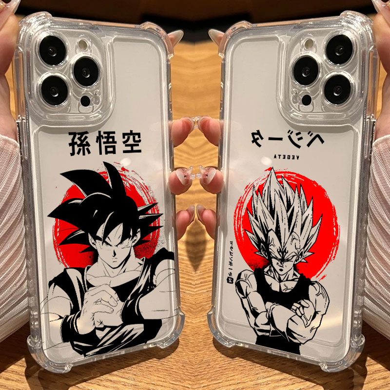 Led Flash Case - Coole GokuS Vegetas Anti-Fall Airbag Handyhülle