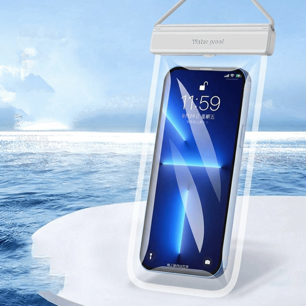 Phone Accessories Display - Wasserdichte Handyhülle mit Touchscreen-Funktion, Einfarbig, mit