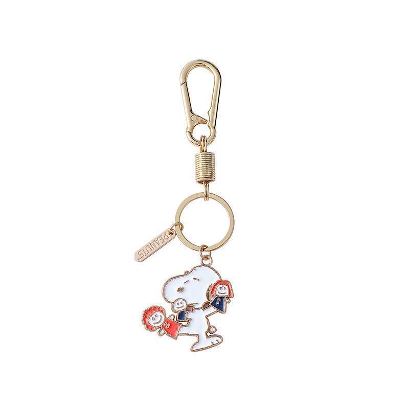 Phone Accessories From China - Snoopy Metall-Schlüsselanhänger Cartoon Auto-Schlüsselanhänger Kawaii Mädchen