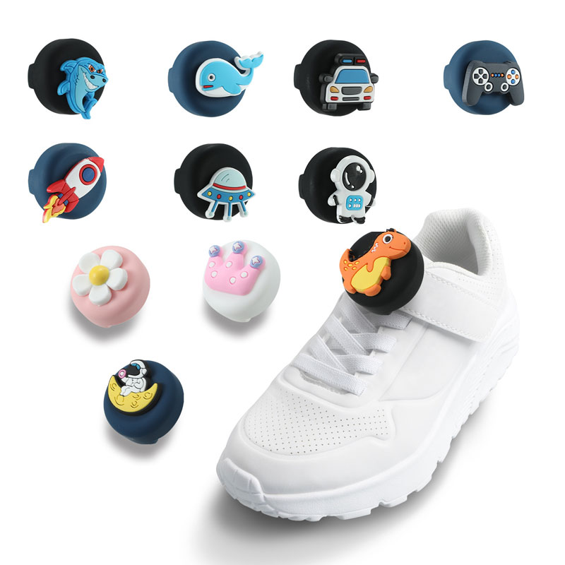 Airtag Holder Case - Kinder-Schnürsenkel-AirTag-Halterung, Wasserdichte Silikon-GPS-Tracker-Zubehör für Kleinkinder-Schuhe &