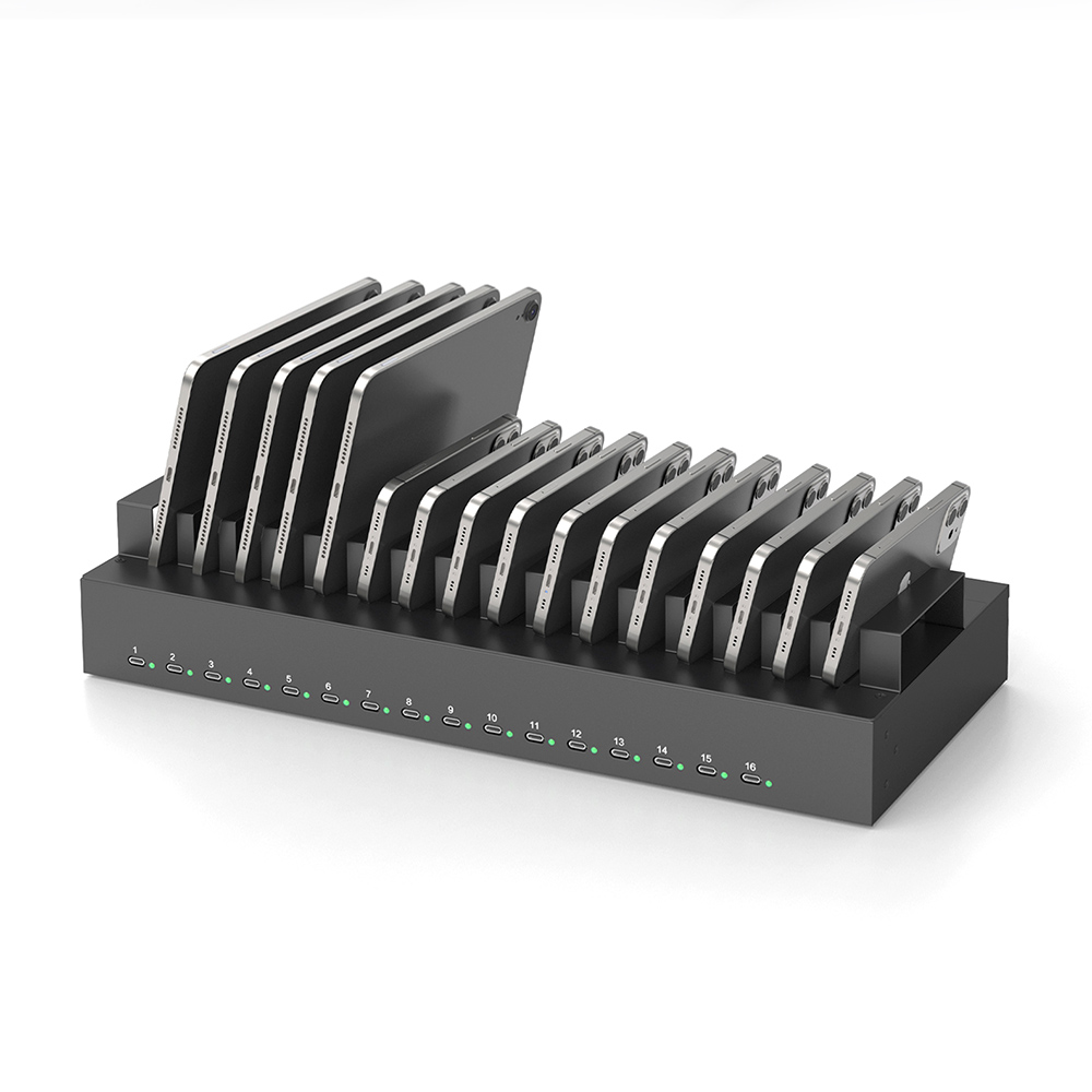 Phone Accessories And Electronics - Handy- und Tablet-Ständer mit 16 Fächern,