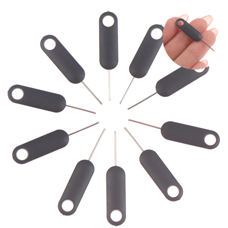 Sim Card Tool - 10 Stück Umweltschutz Kunststoff Edelstahl Universal