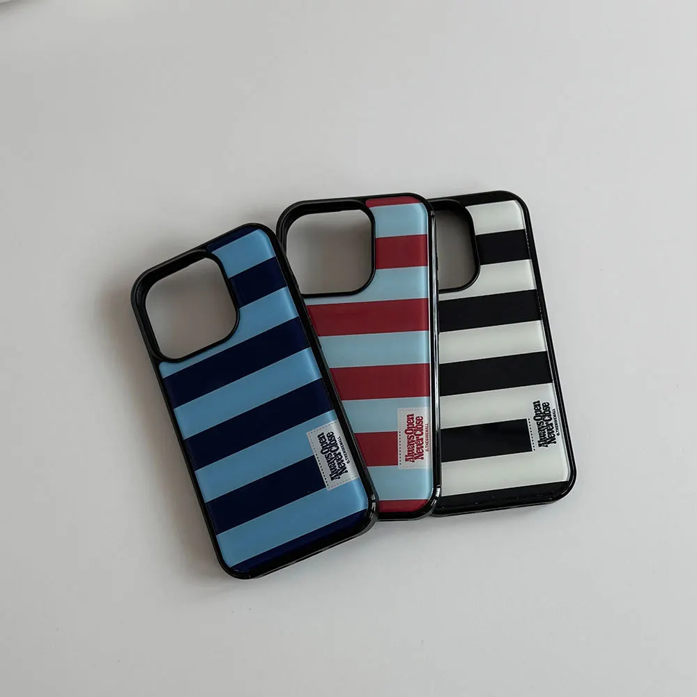 Phone Accessories Display - Koreanische Ins Sommer Vollbild Bunte Streifen