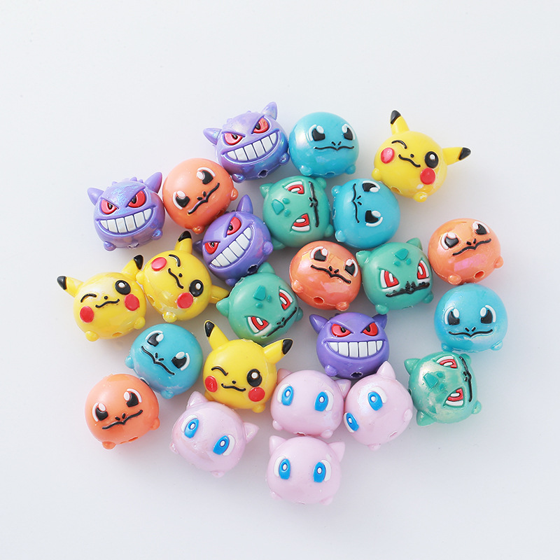 12 Stück Pokémon-Perlen DIY Ha – Phone Accessories Supplier Bewertung und Preis