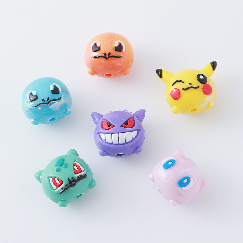 12 Stück Pokémon-Perlen DIY Ha – Phone Accessories Supplier Bewertung und Preis