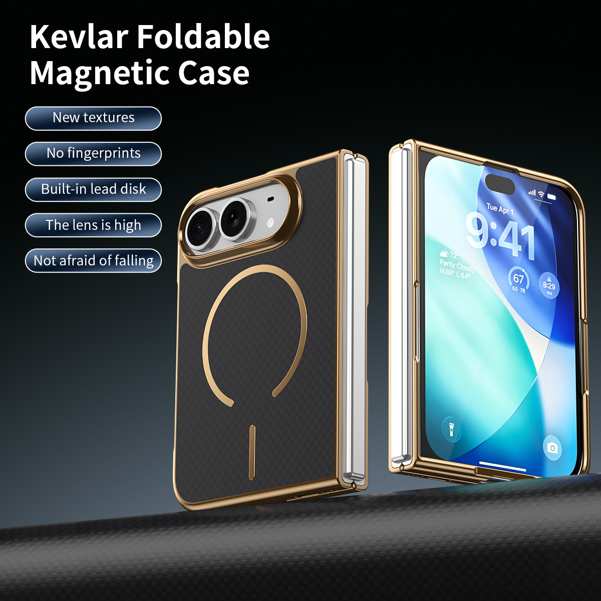 Kevlar Magnetische Handyhülle  – Phone Accessories Display Bewertung und Preis