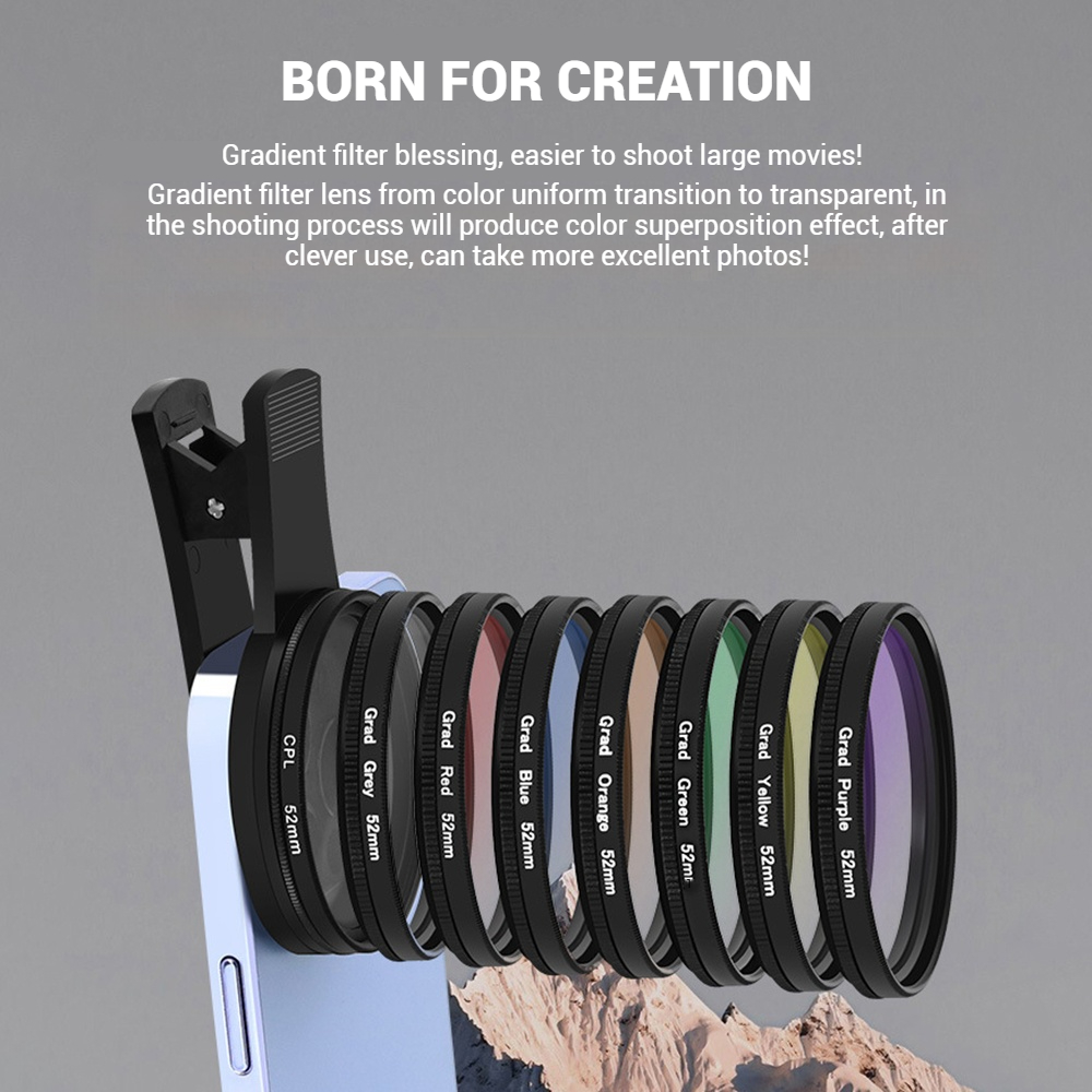 52MM Handy-Objektiv, universel – Phone Accessories And Electronics Bewertung und Preis