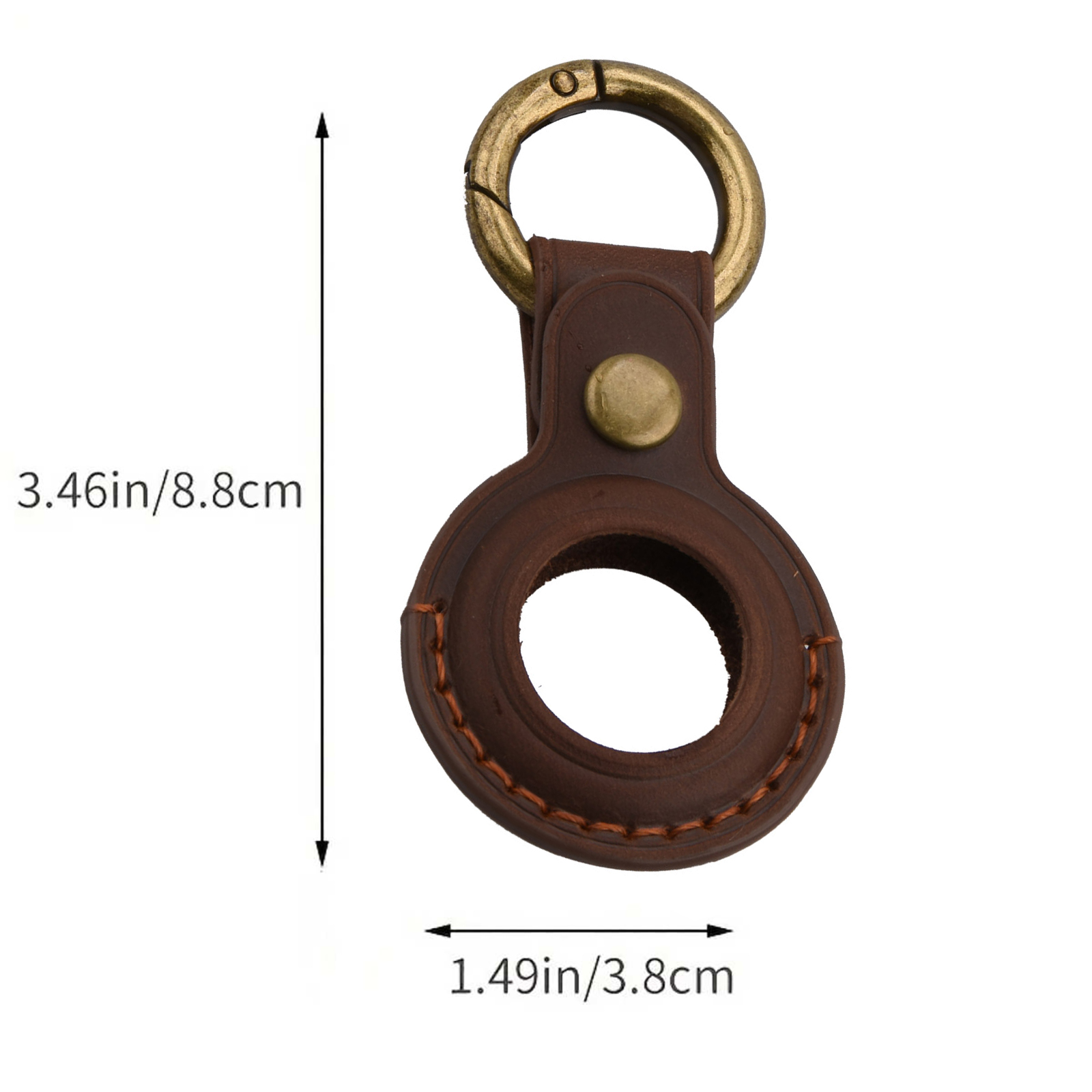 1 Stück Rindsleder AirTag-Etui – Airtag Holder Case Bewertung und Preis