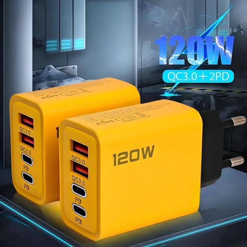 120 W 4-Ports Ultra Schnelllad – Phone Accessories Supplier Bewertung und Preis