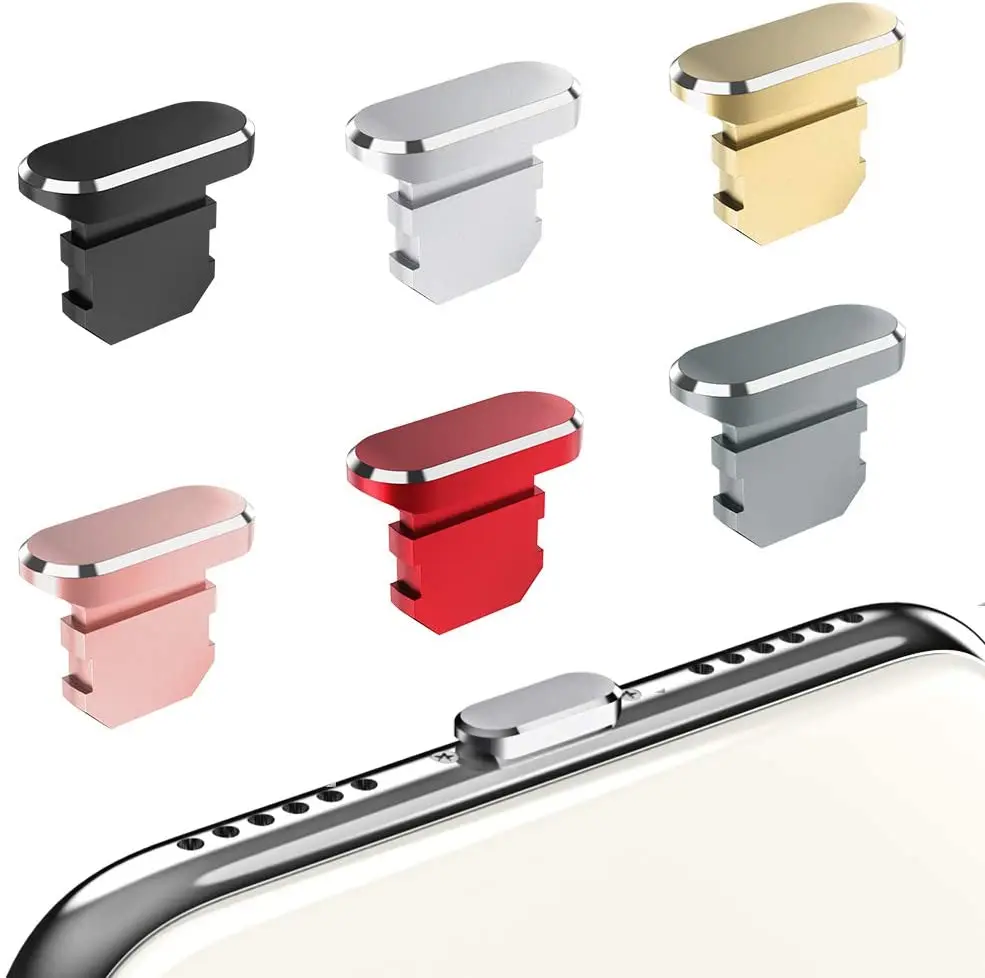 2 Stück Metall-Staubschutzkapp – Phone Accessories Unique Bewertung und Preis