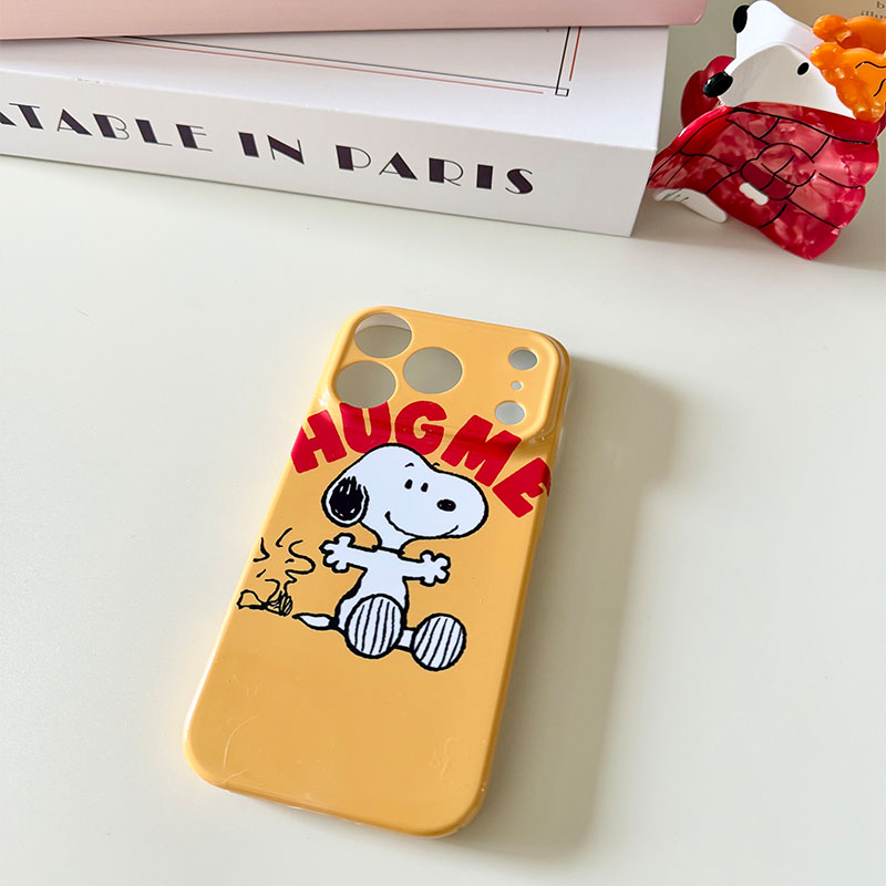 Snoopy Handyhülle Kawaii Gelb  – Phone Accessories From China Bewertung und Preis