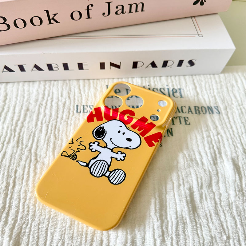 Snoopy Handyhülle Kawaii Gelb  – Phone Accessories From China Bewertung und Preis