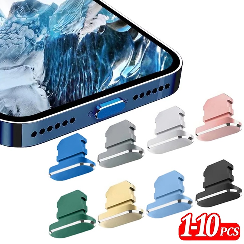 2-10 Stück Metall-Staubschutzk – Phone Accessories Unique Bewertung und Preis