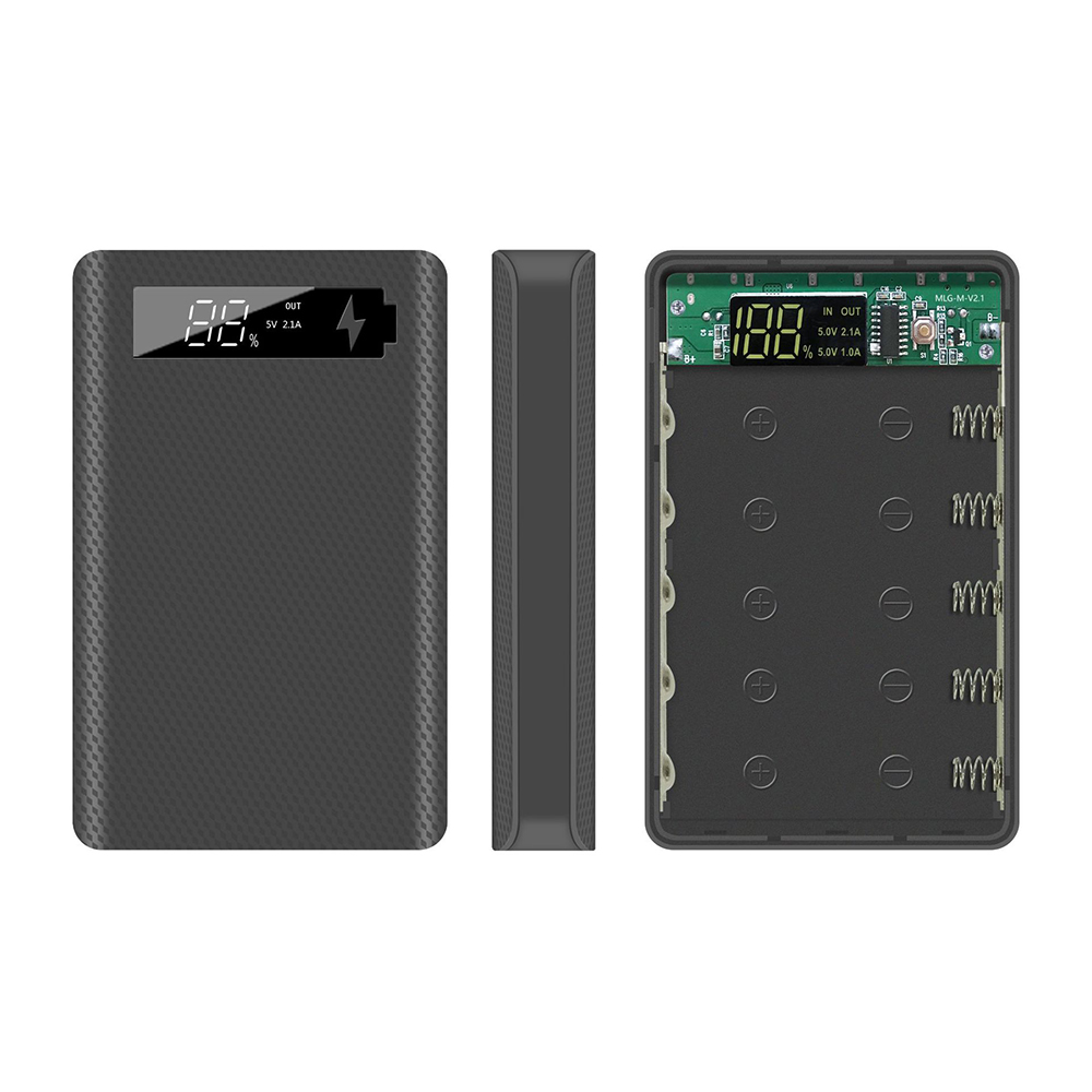 DIY Power Bank Fall 5*18650 Ba – Led Flash Case Bewertung und Preis